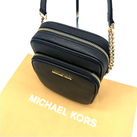 Michael Kors Medium NS Chain Xbody Bag Black - Picture 7 of 12
